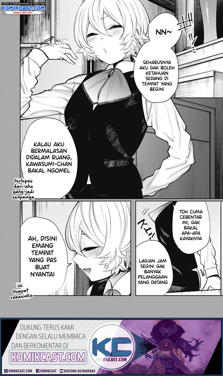 Shounen Chotto Sabotteko? Chapter 34 Bahasa Indonesia